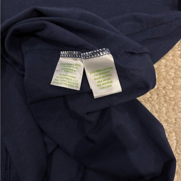 Lilly Pulitzer Navy Blue Short Sleeve Tee - Picture 4 of 4